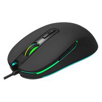 MOUSE GAMER ALAMBRICO 7 BOTONES SPK9414 Negro