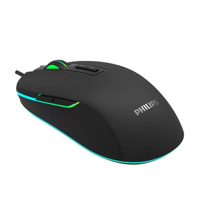 Imagen 2 del producto MOUSE GAMER ALAMBRICO 7 BOTONES SPK9414 Negro