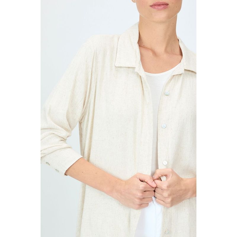 MA GRIFFE - Blusa Crudo Mujer Magriffe
