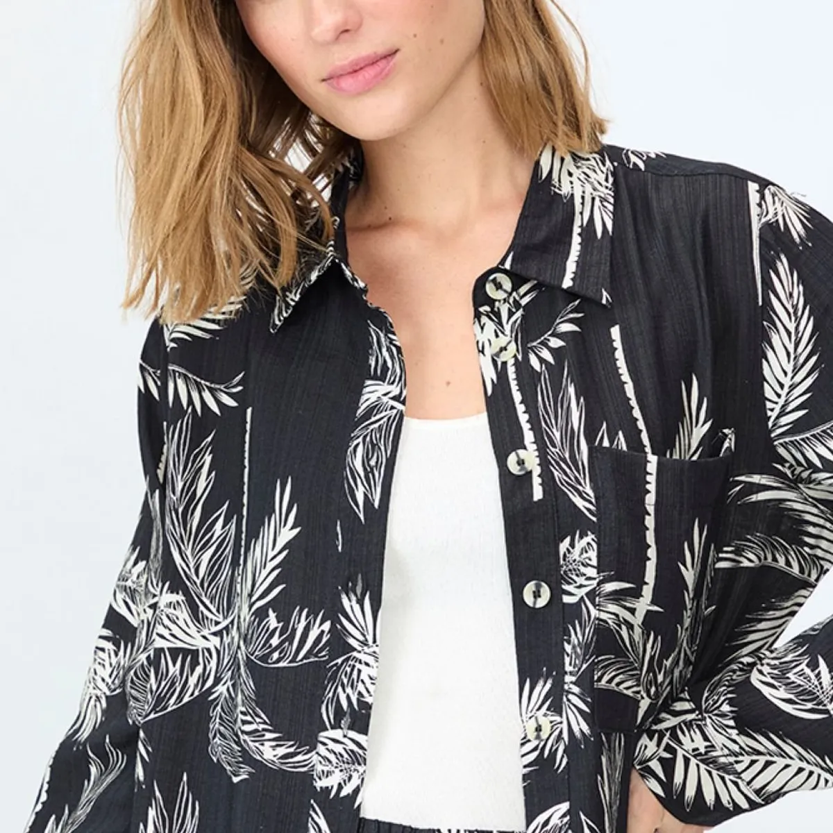 ASH - Blusa Negro Mujer Ash