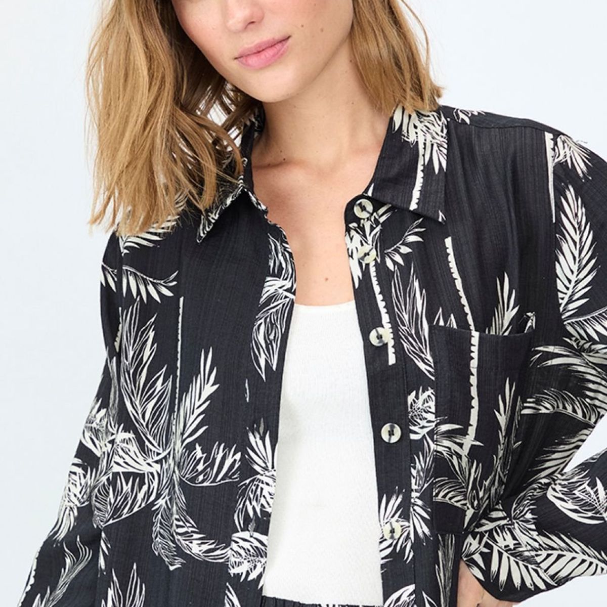 ASH - Blusa Negro Mujer Ash
