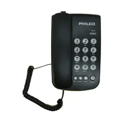 PHILCO - Teléfono Fijo De Sobremesa Negro
