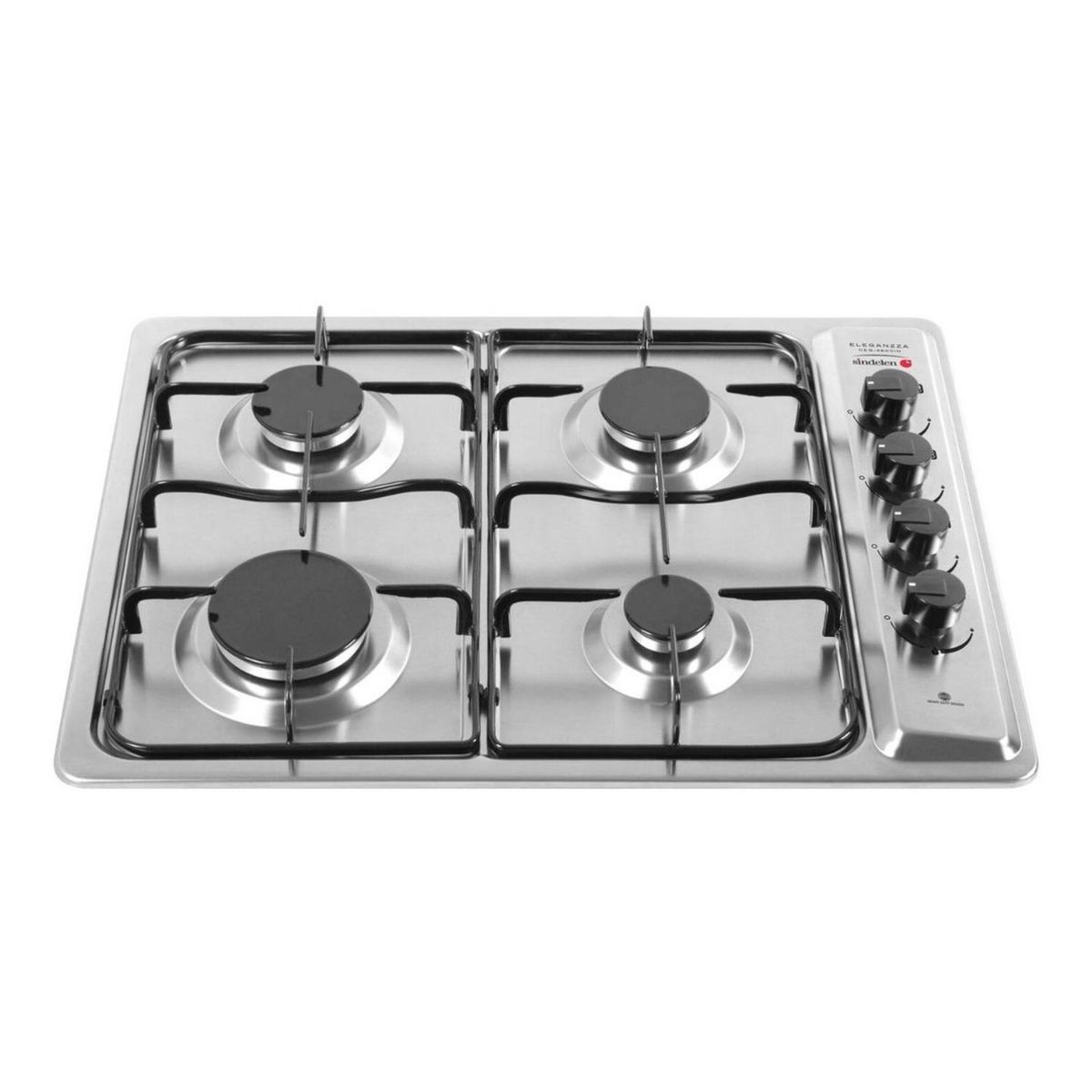 SINDELEN - Encimera A Gas 4 Platos Sindelen Inox Ceg-4600in