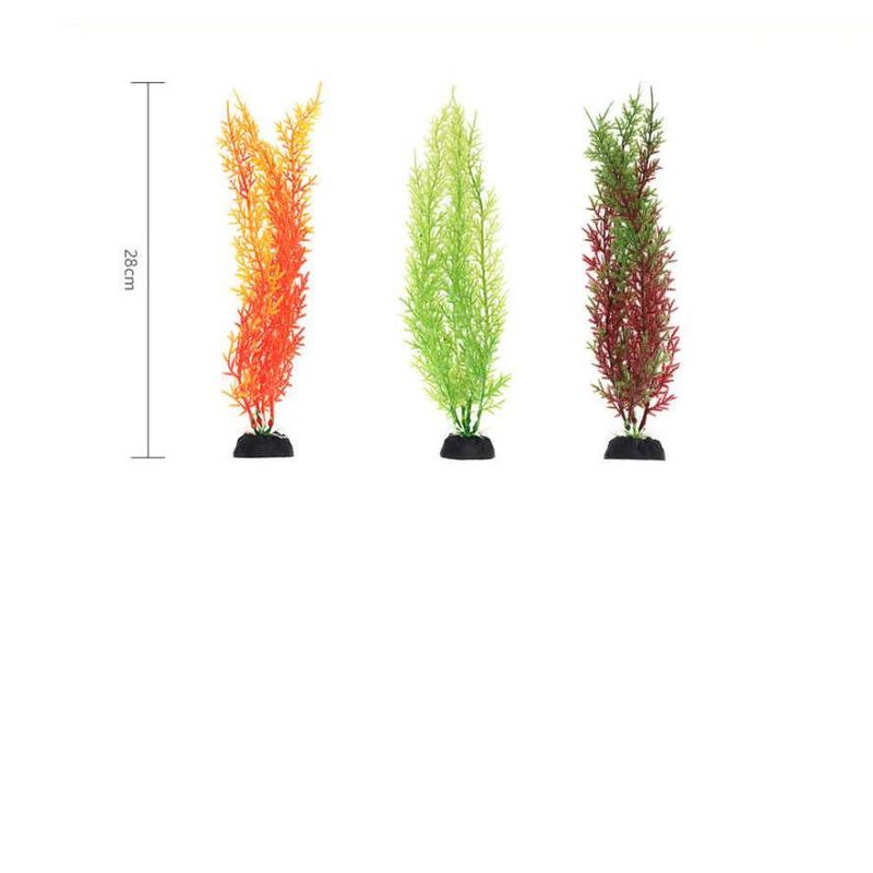 GENERICO - Pack 3 Planta Acuario Artificial