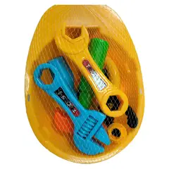 GENERICO - Oferta Kit De Herramientas Con Casco - 8 Piezas 3-8 Años