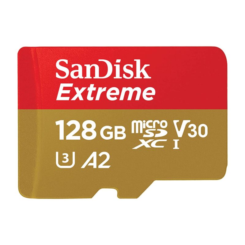 SANDISK - SanDisk Extreme Tarjeta de Memoria MicroSDXC 128 GB UHS-I