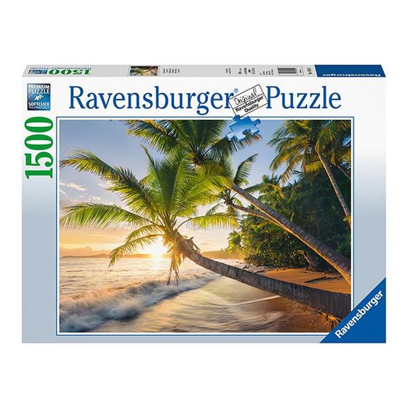 RAVENSBURGER - Puzzle Escondite en la playa - 1500 piezas