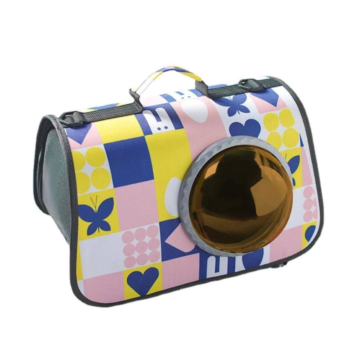 GENERICO - Bolso Transportador Mascotas Gatos Oxford Viajes