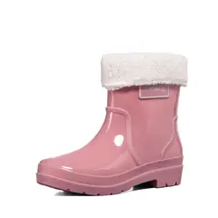 WEIDE - Botín De Agua Mujer Pvc Casual Impermeable GH161