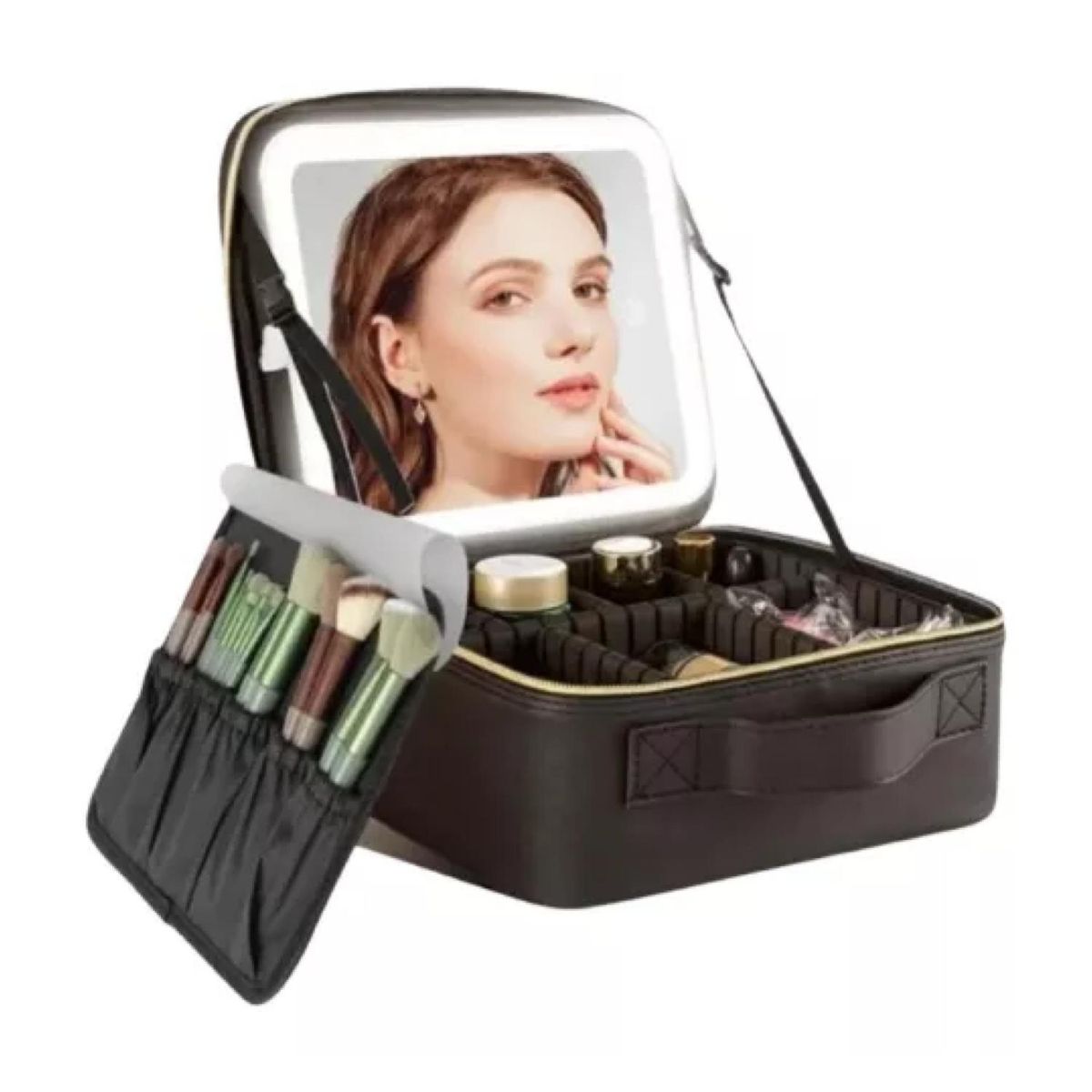 GENERICO - Bolso Cosmetiquero Con Luz Led