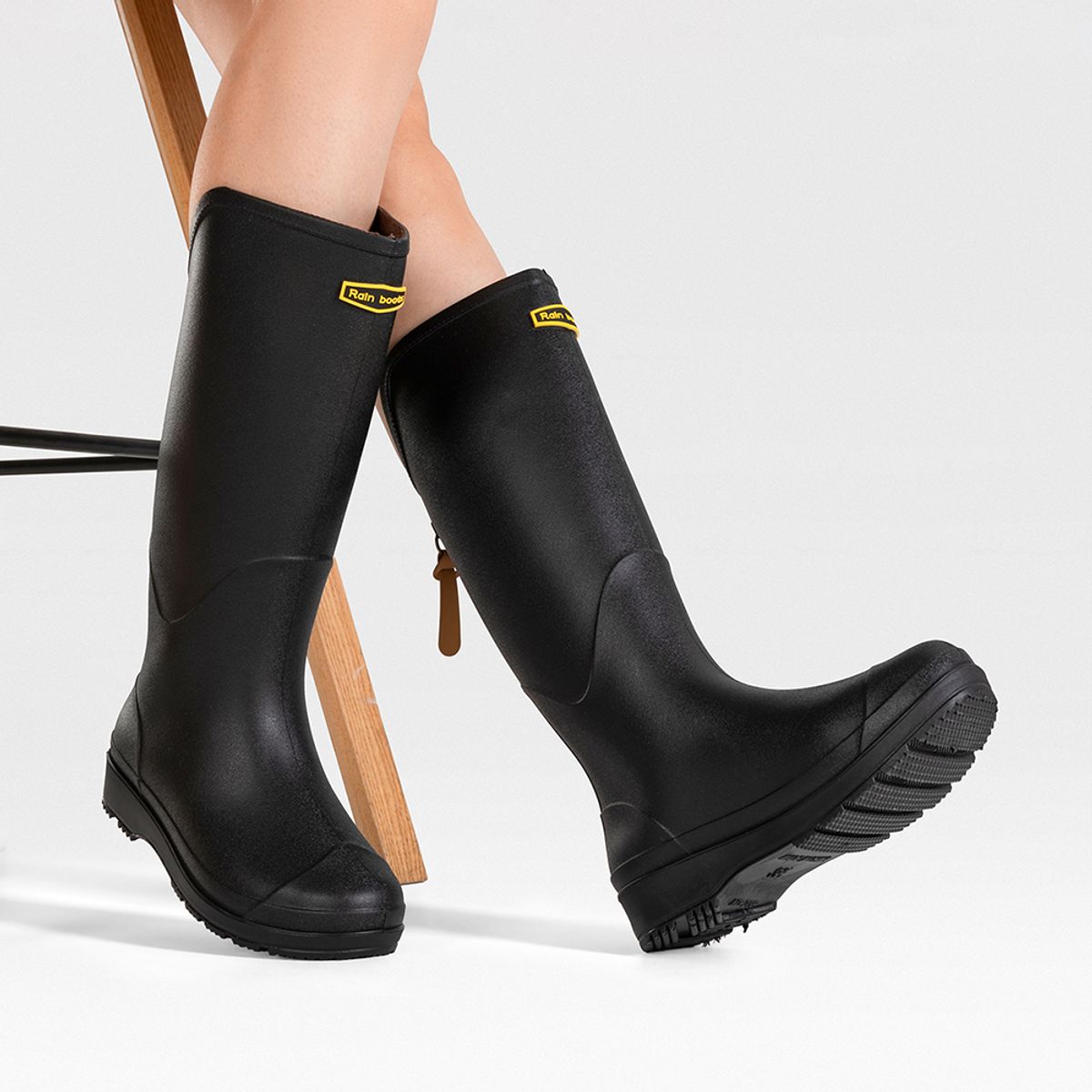 WEIDE - Bota De Agua Mujer Pvc Impermeable Casual Comodo Weide GH160