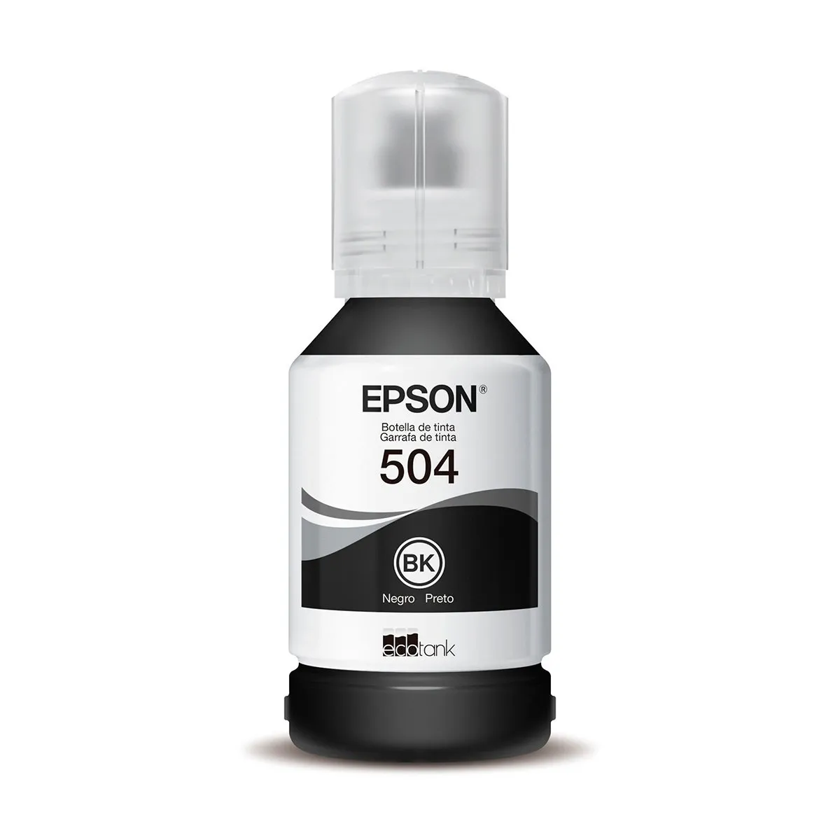 EPSON - Botella de tinta T504 Negro 127ml