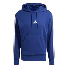 ADIDAS - Polerón con Capucha Essentials 3 Tiras Felpa Francesa