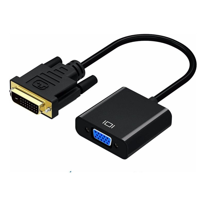 GEN - Cable Adaptador Dvi-d Macho A Vga Hembra