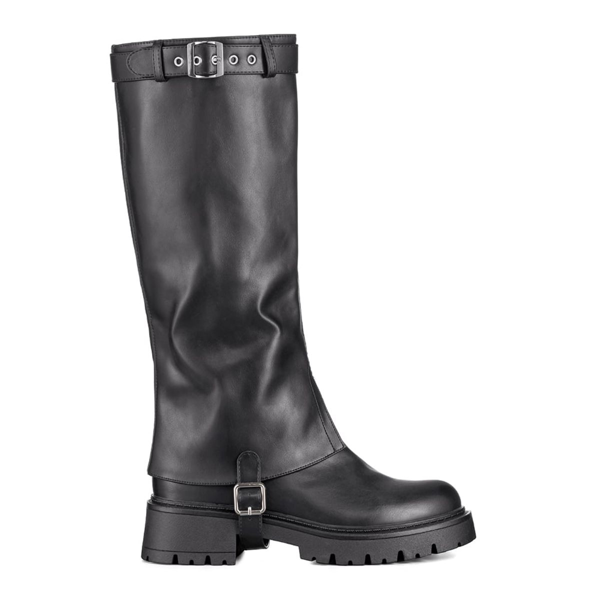 WEIDE - Bota Larga Mujer Eco Cuero De Moda Desmontable Weide CZY616