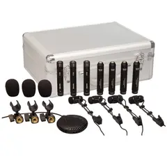 SUPERLUX - 8 Microfonos de Condensador para Bateria, DRK 681