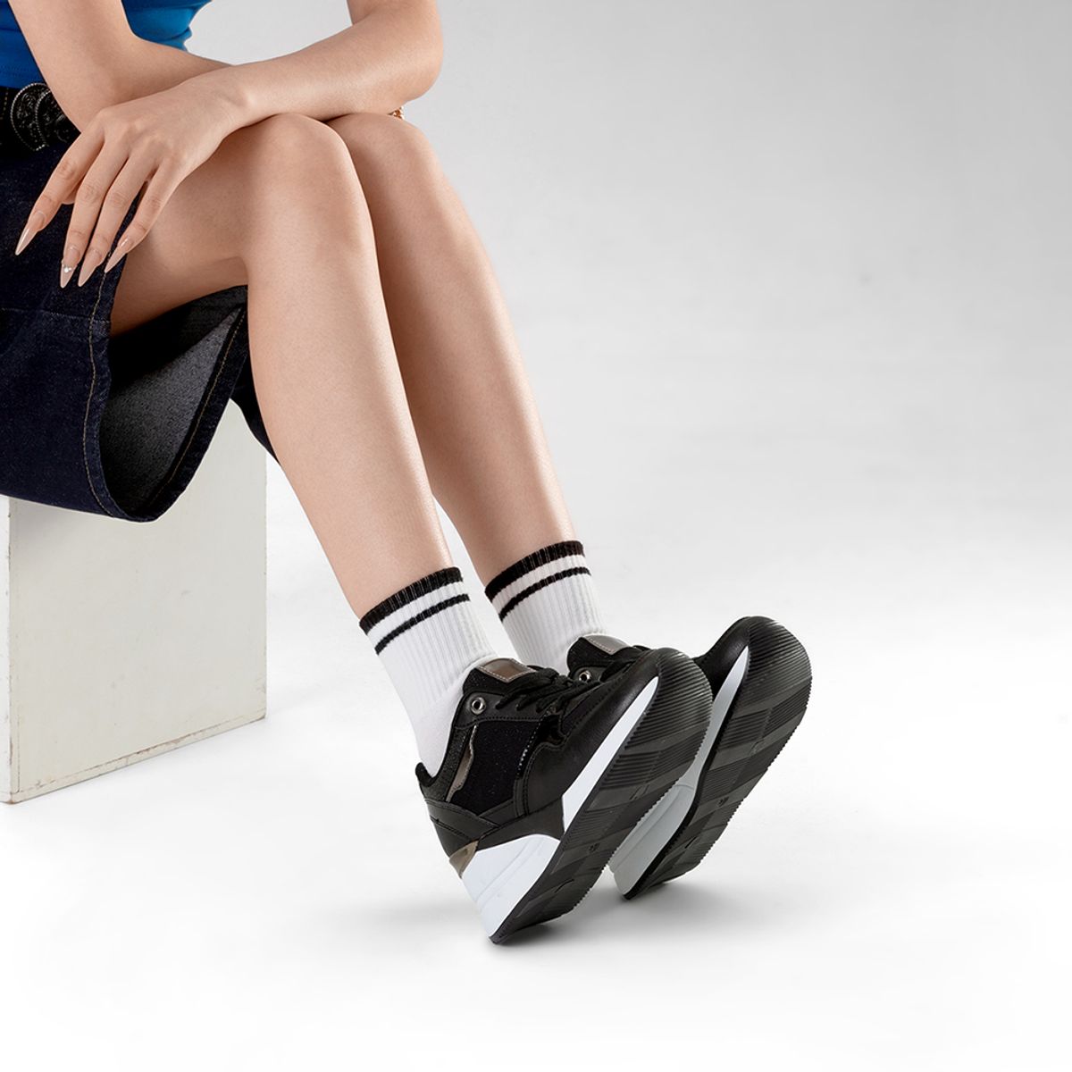 WEIDE - Zapatilla Casual Mujer Deportiva Urbana Moda Weide JLL015