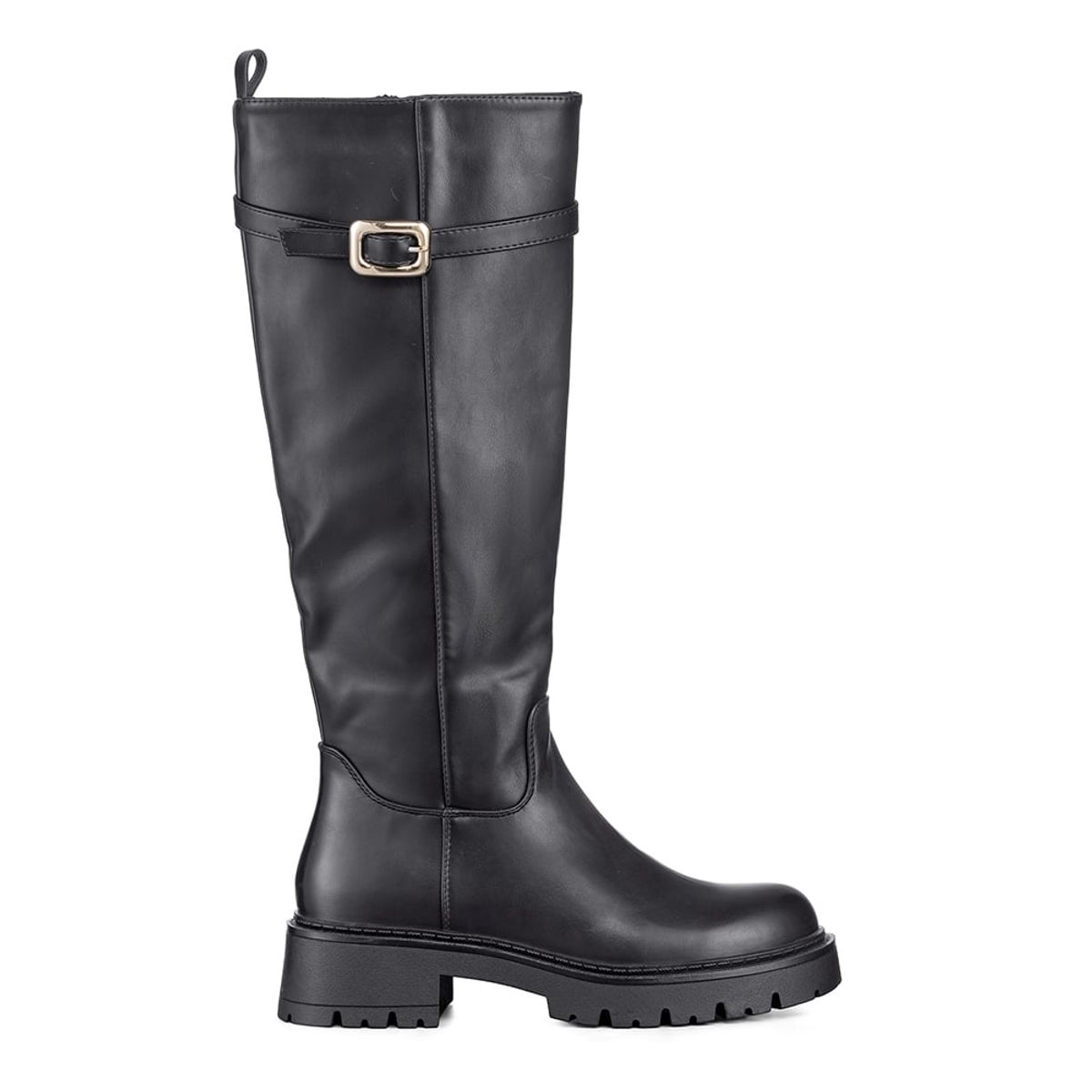 WEIDE - Bota Larga Mujer Eco Cuero Moda Antideslizante Weide CZY617