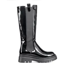 WEIDE - Botas Largas Mujer Eco Cuero Plataforma De Moda DH88