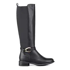 WEIDE - Bota Larga Mujer Casual Eco Cuero Moda Clasico ZS70