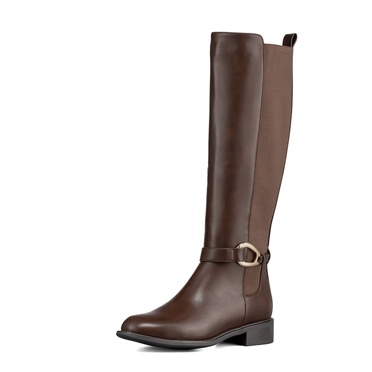 WEIDE - Bota Larga Mujer Casual Eco Cuero Moda Clasico Weide ZS70