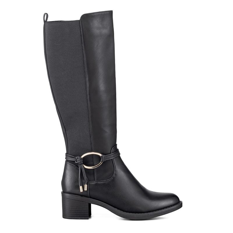WEIDE - Bota Larga Mujer Casual Eco Cuero Tacon Grueso Weide ZS71