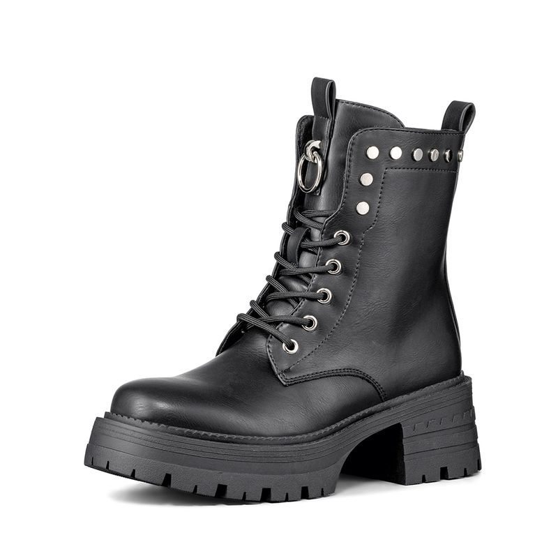 WEIDE - Botin Casual Mujer Eco Cuero Moda Vintage Weide DH86