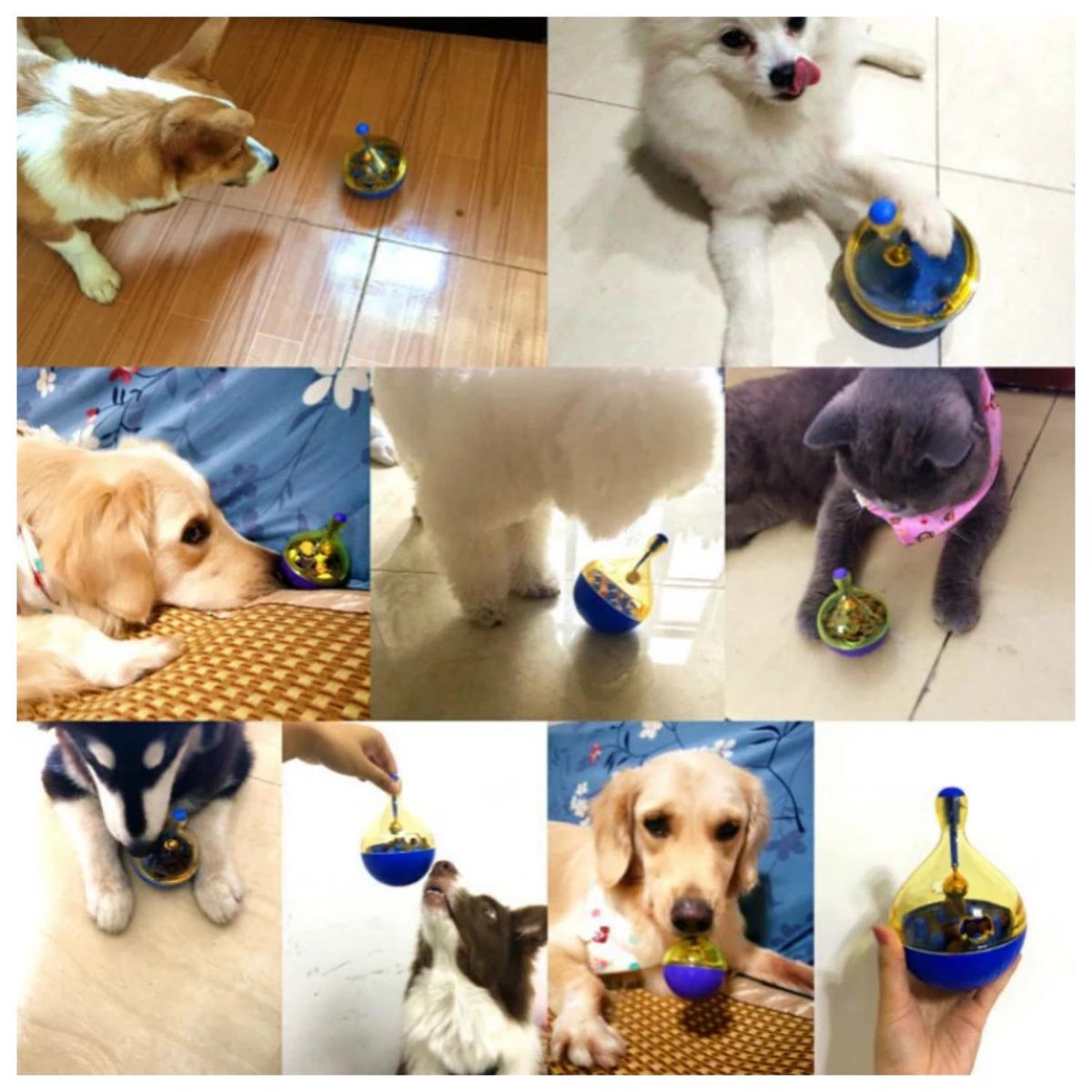 GENERICO - Juguete Campana Alimentadora Para Mascotas Cachorros