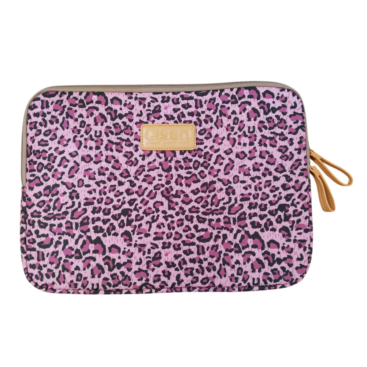 GENERICO - Funda Tablet/notebook/Mackbook 13 Pulgadas - Animal Print Rosa