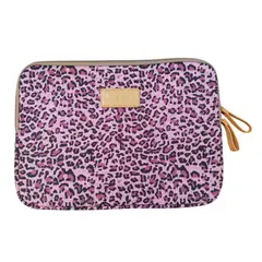GENERICO - Funda Tablet/notebook/Mackbook 13 Pulgadas - Animal Print Rosa