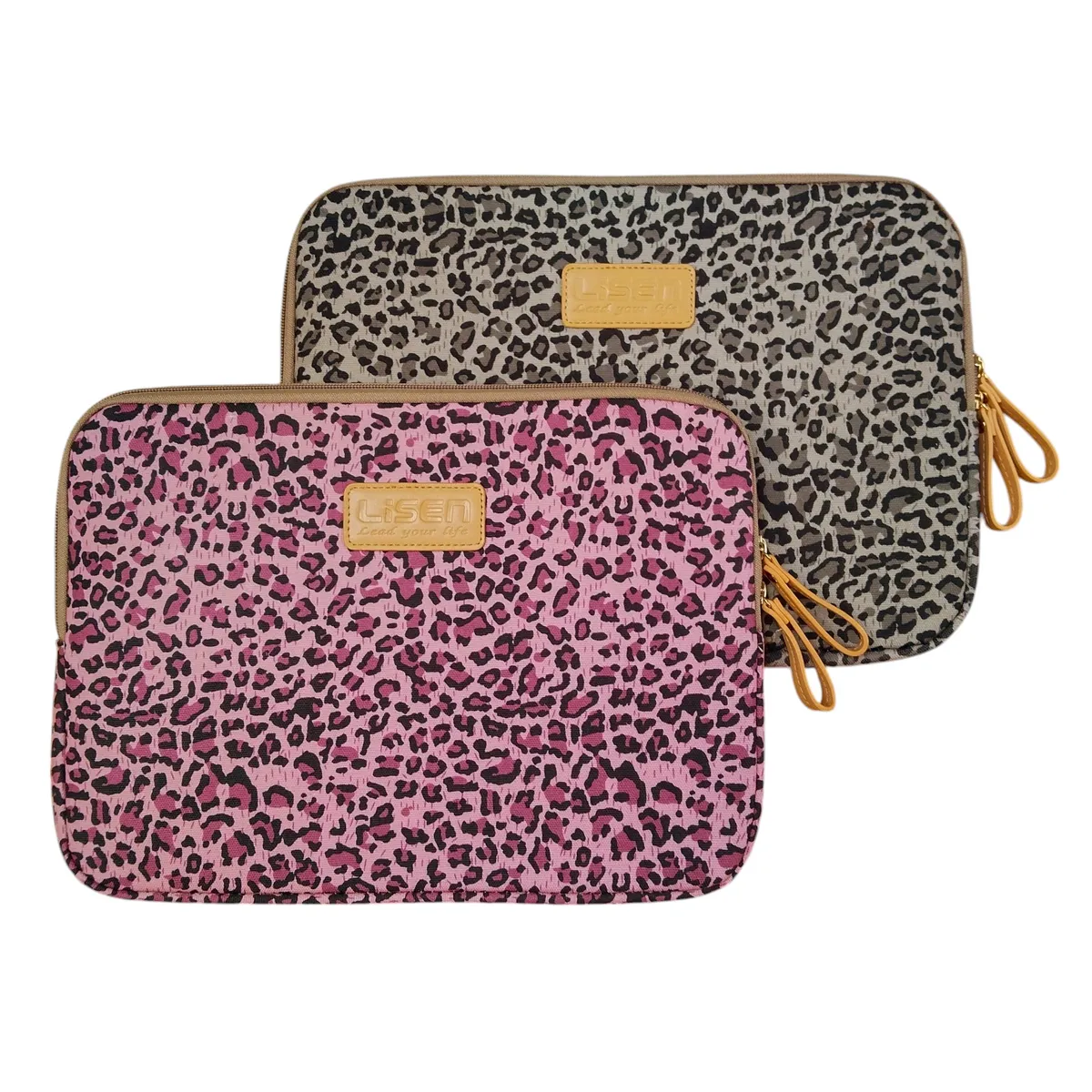 GENERICO - Funda Tablet/notebook/Mackbook 13 Pulgadas - Animal Print Rosa