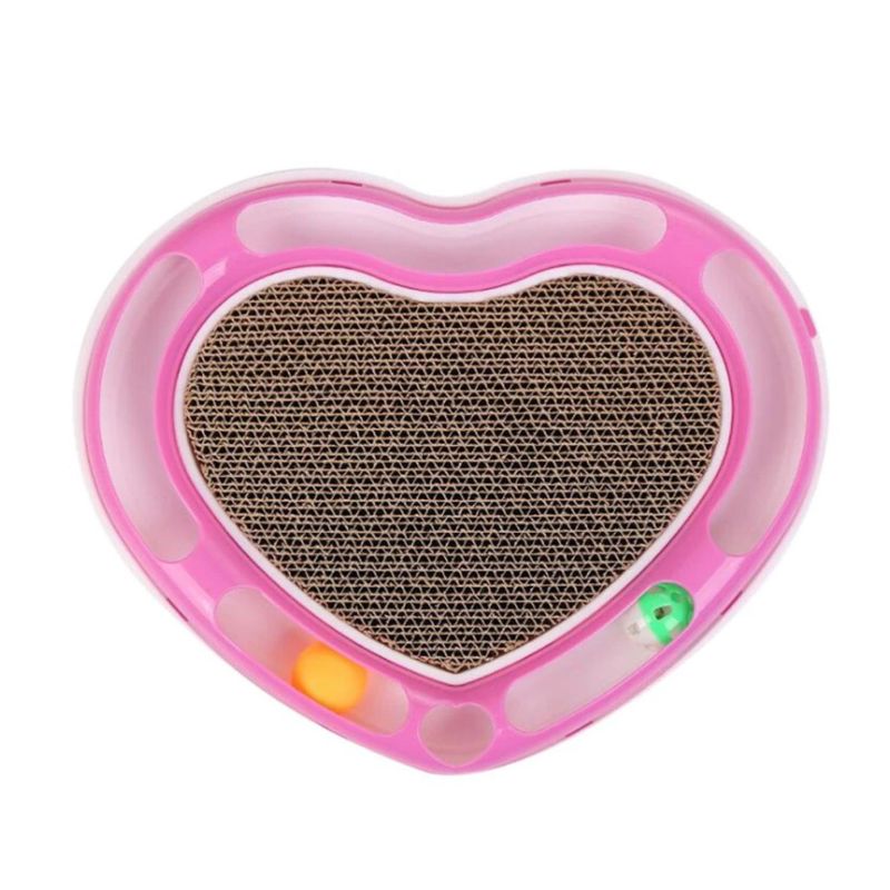 GENERICO - Juguete Interactivo Placa De Agarre Para Gatos Forma Corazon