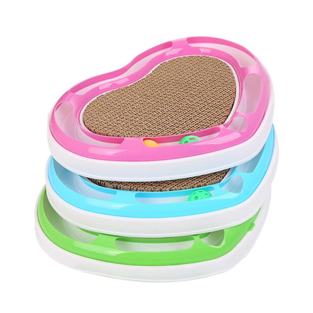 GENERICO - Juguete Interactivo Placa De Agarre Para Gatos Forma Corazon