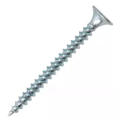 GENERICO - Tornillo Volcanita Punta Fina 6x1 Zinc 500 unds