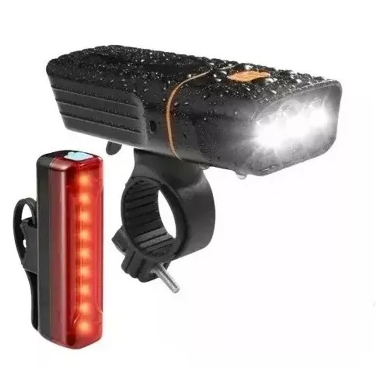 GENERICO - Luz de Bicicleta - Impermeable Recargable Trasera 1000lm