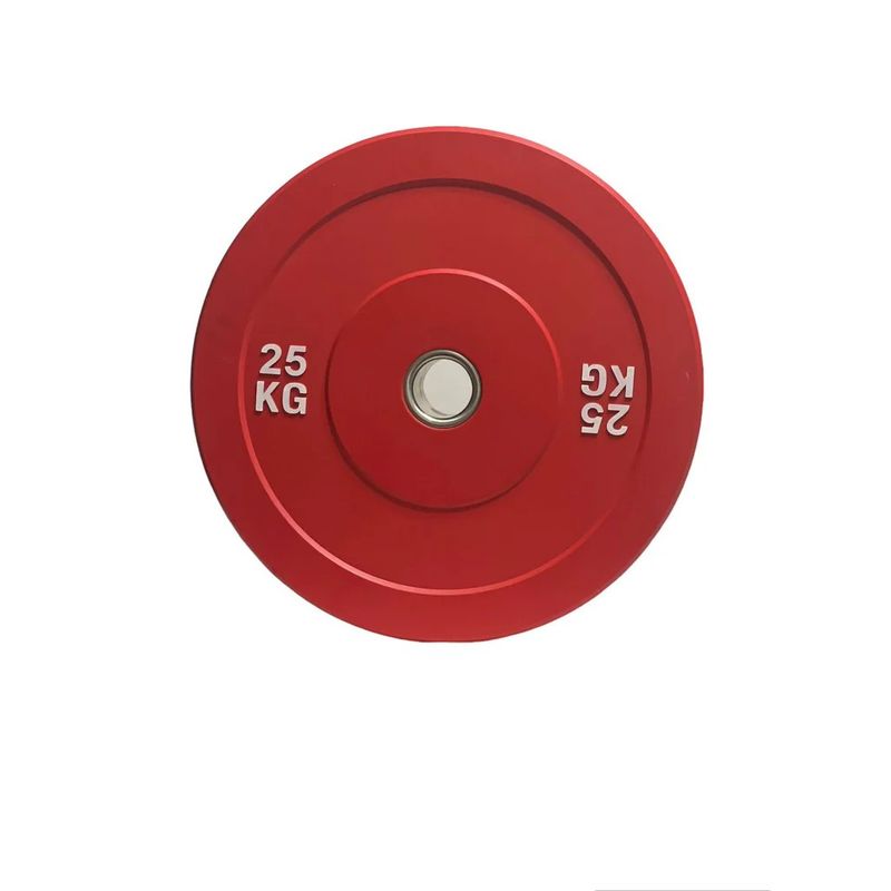 GENERICO - Discos olímpicos Bumper 25 kg