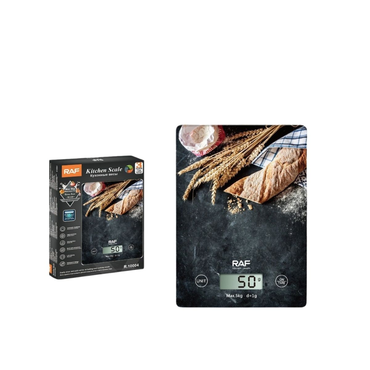 GENERICO - Bascula Digital Gramera Cocina Balanza Alimentos Raf10004 MD