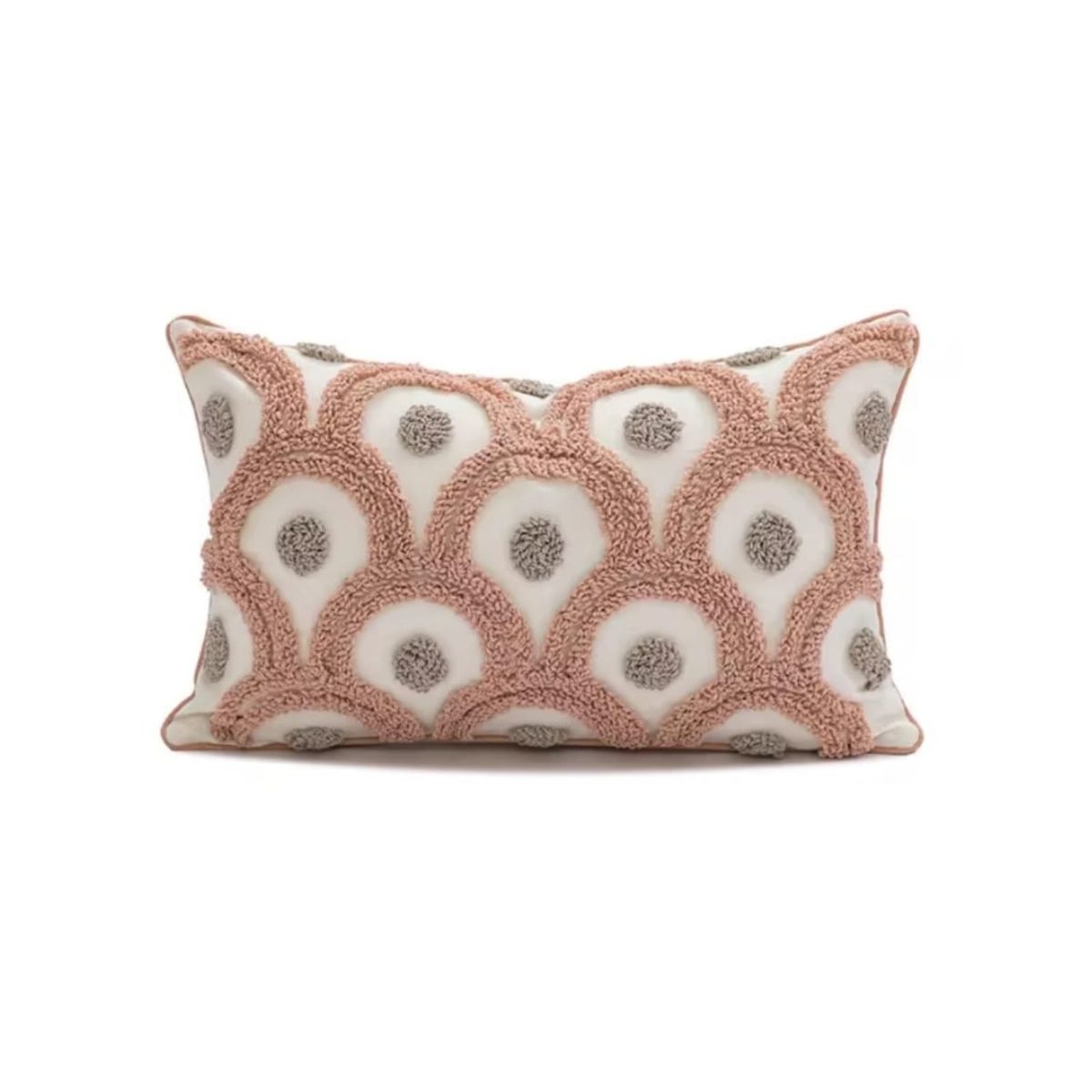 GENERICO - Funda de Cojin Boho Chic Etnico Rosa