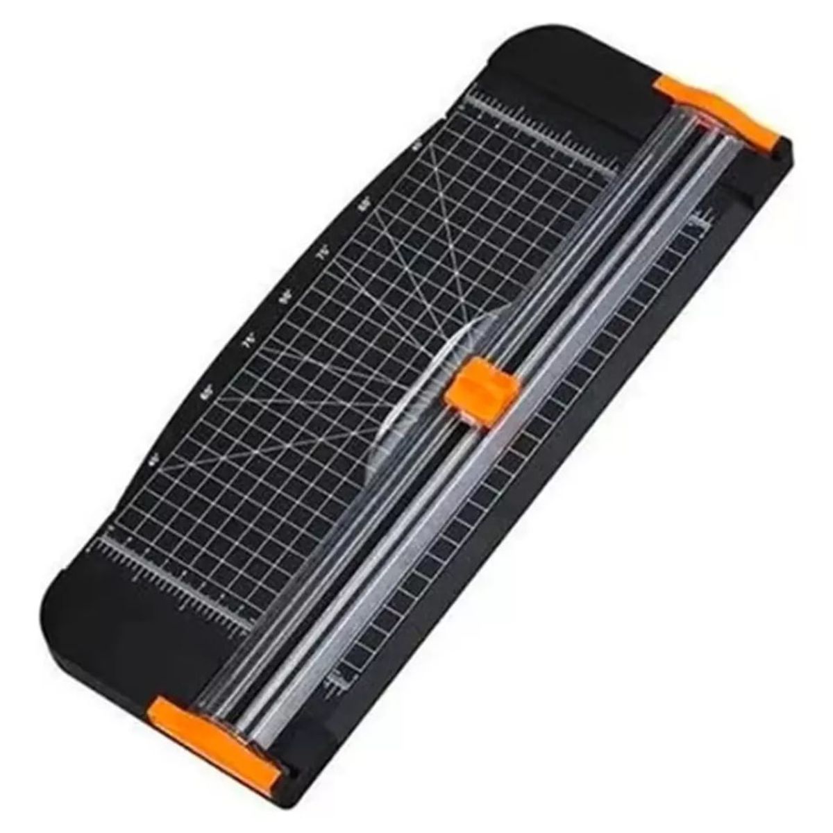 GENERICO - Corta Papel Portátil A4 Guillotina C-Regla Y Ángulo 45° 60°