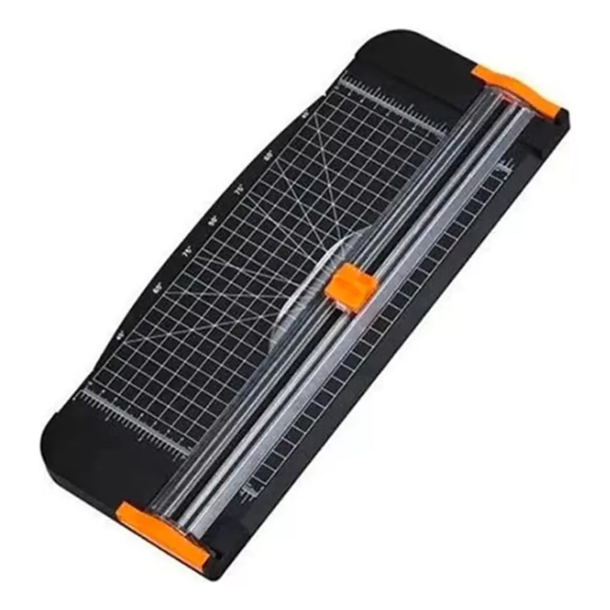 GENERICO - Corta Papel Portátil A4 Guillotina C-Regla Y Ángulo 45° 60°