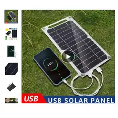 GENERICO - Panel Solar USB impermeable al aire libre 5V