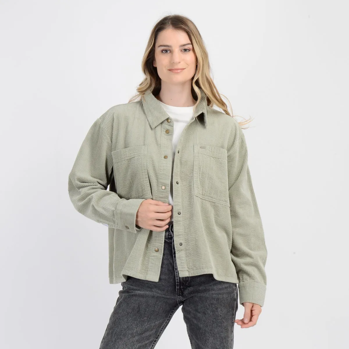 O'NEILL - CAMISA COTELE BROOKS VERDE CLARO / PASTEL