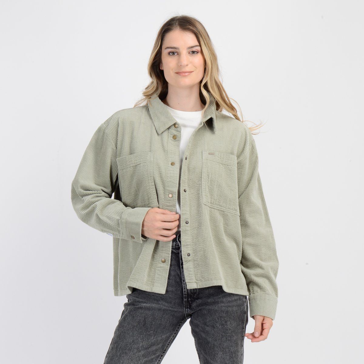 O'NEILL - CAMISA COTELE BROOKS VERDE CLARO / PASTEL