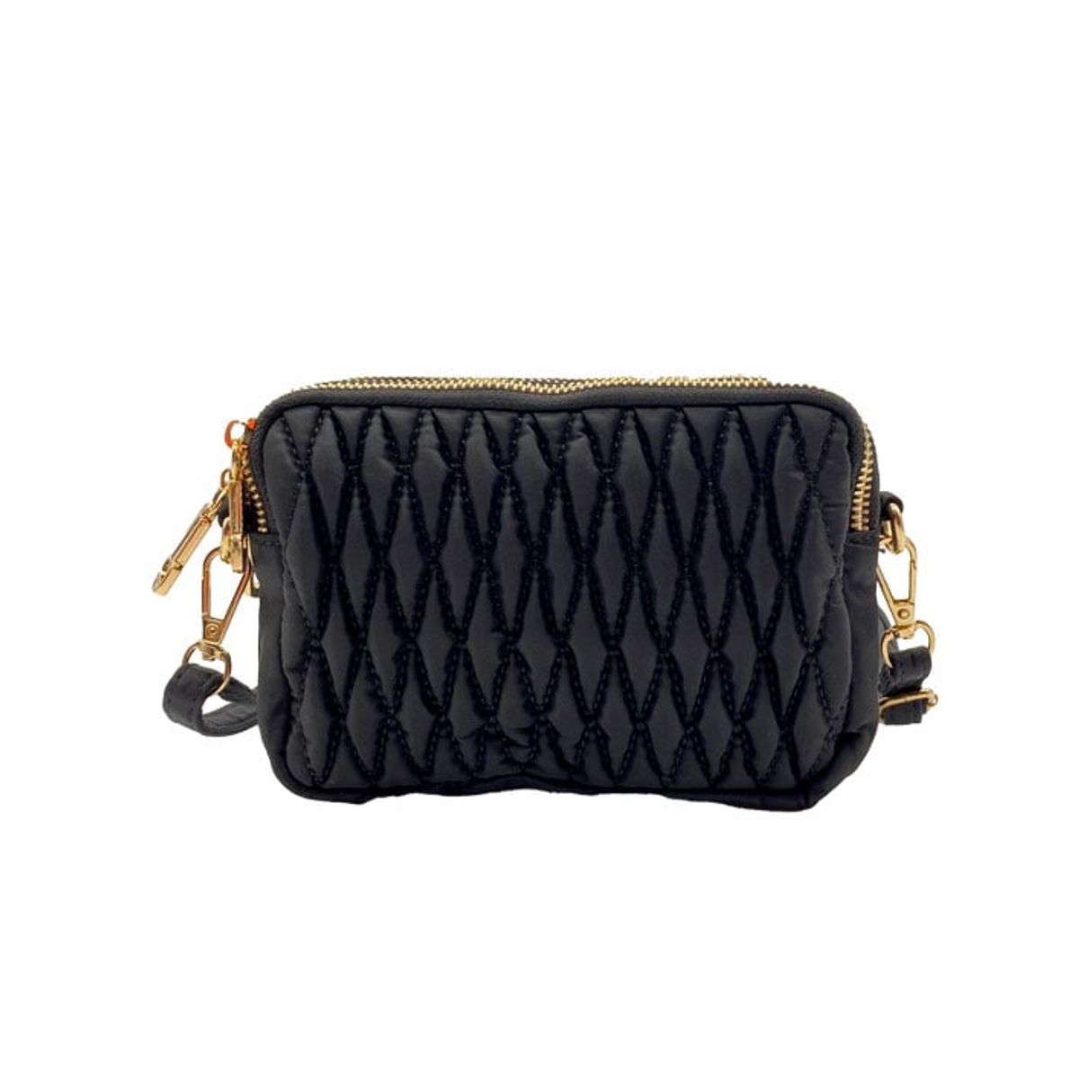 TODOPIEL - Cartera Tela Negro CRU37 Todopiel