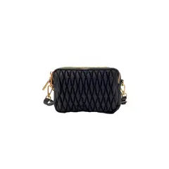 TODOPIEL - Cartera Tela Negro CRU37