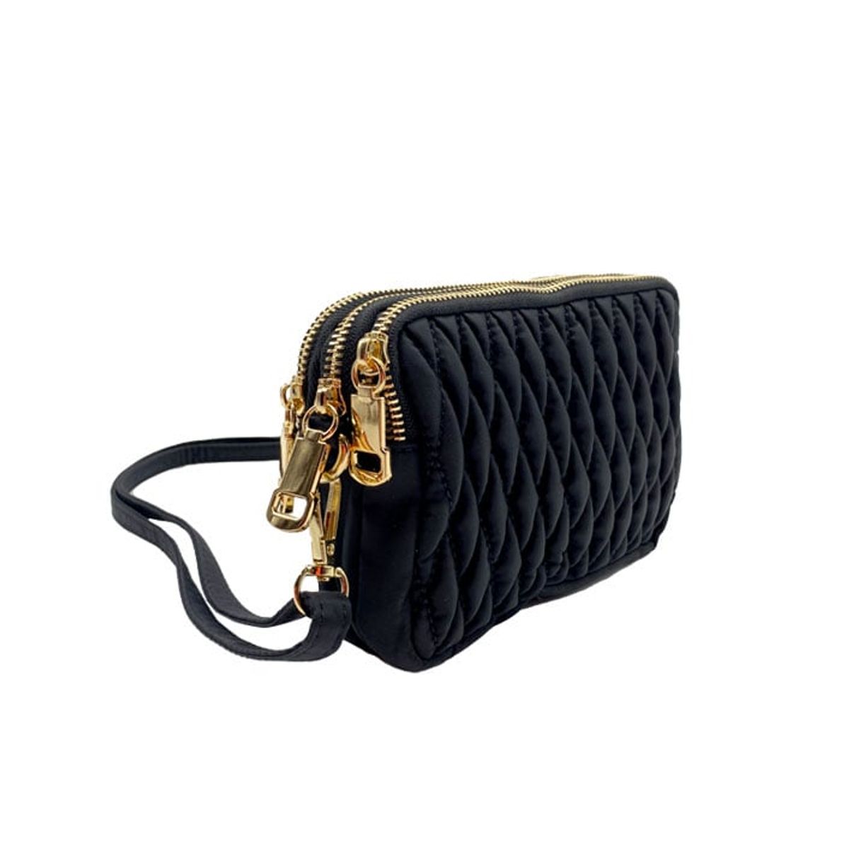 TODOPIEL - Cartera Tela Negro CRU37 Todopiel