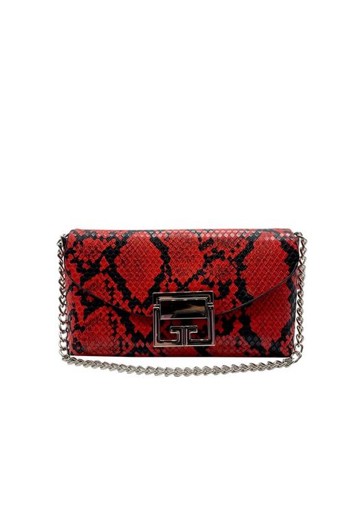 Cartera de fiesta Ecocuero Rojo CRS87 Rojo TALLA UNICA