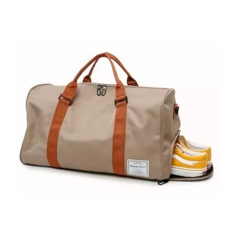 GENERICO - Bolsa Para Viaje Y Deporte Caqui