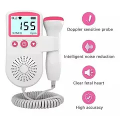 GENERICO - MONITOR FETAL De Latidos Cardíacos ROSADO