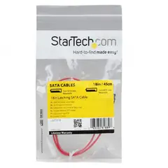 STARTECH - Cable sata serial ATA Rojo 45cm, 0,45m, 18 in pulgadas, 7 pines